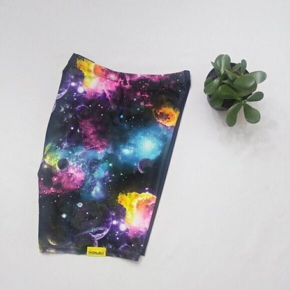 SPANDITS Boardies Biker Shorts Running Activewear Athleisure Yoga Tights Sz XL - Picture 9 of 10